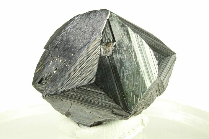 Striated Octahedral Magnetite Crystal - Utah #283934